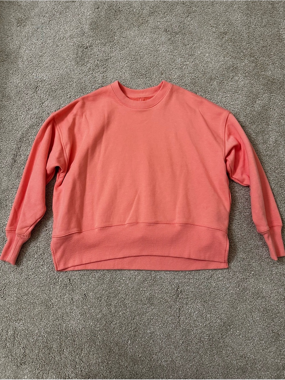 American Eagle Coral Pullover Sweatshirt